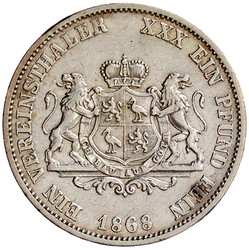 Vereinstaler 1868 A. gutes sehr schön