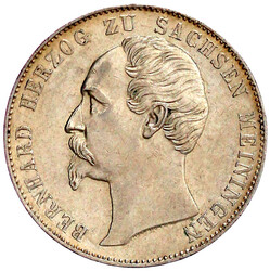 7256: Altdeutsche Münzen und Medaillen, Sachsen-Meiningen, Bernhard II., 1821-1866