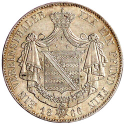 Vereinstaler 1866. sehr schön/vorzüglich