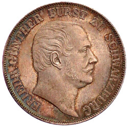 11702: Altdeutsche Münzen und Medaillen, Schwarzburg-Rudolstadt, Friedrich Günther, 1807-1867