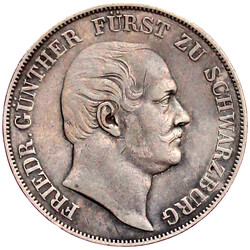 11702: Altdeutsche Münzen und Medaillen, Schwarzburg-Rudolstadt, Friedrich Günther, 1807-1867