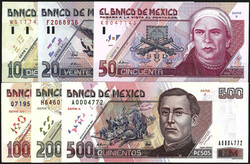 110.560.200: Banknotes – America - Mexico