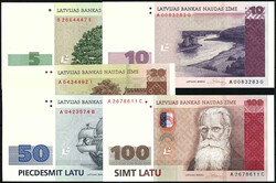 110.240: Banknotes - Latvia