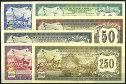 10956: Banknoten, Ausland, Niederländische Antillen