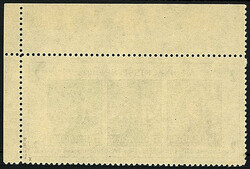 Kleiner Weihnachtsblock 1945, aus der rechten oberen Bogenecke, ...