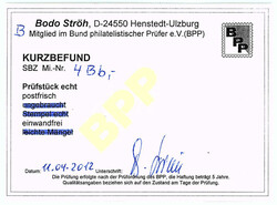 10 Pf. Berliner Bär 1945, postfrische Luxuserhaltung, Farbe ,,b" ...