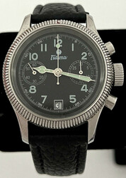 Fliegeruhr TUTIMA, Nachbau um 2000 des Modells von 1941 mit ...