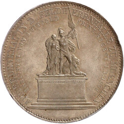 Silbermedaille im Doppeltaler-Gewicht v. A. Börsch 1892. Auf das ...