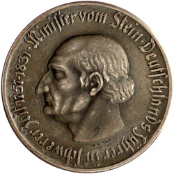 Zwittermedaille o.J. Stein/Hülshoff. vorzüglich