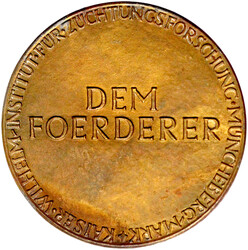 Bronze-Verdienstmedaille o.J. (ab 1933), v. Ernst Gorsemann, Bremen. ...