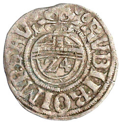 Reichsgroschen (1/24 Taler) 1606, Marsberg, Mzm. Jakob Pfahler. ...