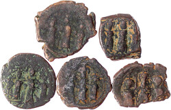 10.60.100: Ancient Coins - Byzantine Empire - Heraclius, 610 - 641