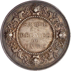 Silbermedaille o.J. (nach 1881) v. Lecomte / Fannière der ...