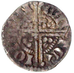 Penny, longcross o.J., Canterbury, Münzmeister IOHAN. sehr schön, ...