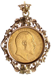 7878: Ausländische Goldmünzen und -medaillen, Grossbritannien, Edward VII., 1902-1910