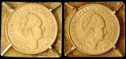 7771: Ausländische Goldmünzen und -medaillen, Niederlande, Wilhelmina, 1890-1948
