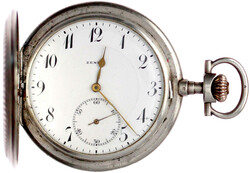 Herrensavonette Silber 800, Hersteller ZENITH, mit Gravur 1924 zur ...