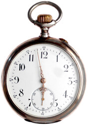 Herrentaschenuhr Silber 800, Hersteller JWC (Schaffhausen, Schweiz) ...