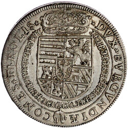 Reichstaler o.J. Hall. Harnisch mit zwei Ornamentstreifen auf der ...