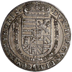 Reichstaler o.J. Hall. Mit 3 Diagonalstreifen auf der Brust. 28,31 g. ...