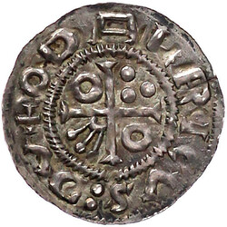 Pfennig o.J., Prag. ODALRICVS:DVX Büste nach rechts/+ODALRICVS:DV ...