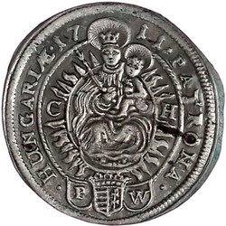 3 Kreuzer 1711 PW, Preßburg. vorzüglich, Schrötlingsfehler