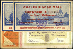 110.80.140: Banknotes - Germany - emergency money
