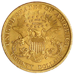 20 Dollars 1895, Philadelphia. Coroned Head. 33,43 g. 900/1000 fast ...