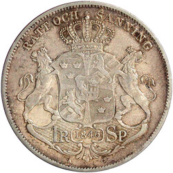 1 Riksdaler Specie 1846 AG. fast sehr schön