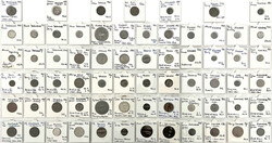 189 Münzen von Nord-, Süd-, West-, Ost- und Mitteldeutschland. 16 ...