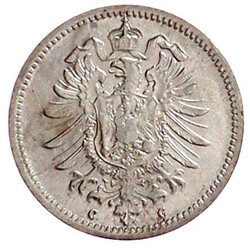 1875 C. Interessante "Lichtenrader Prägung". Stempelglanz