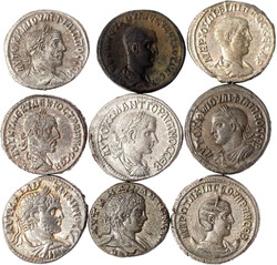 100.30: Multiple Lots - Roman Coins
