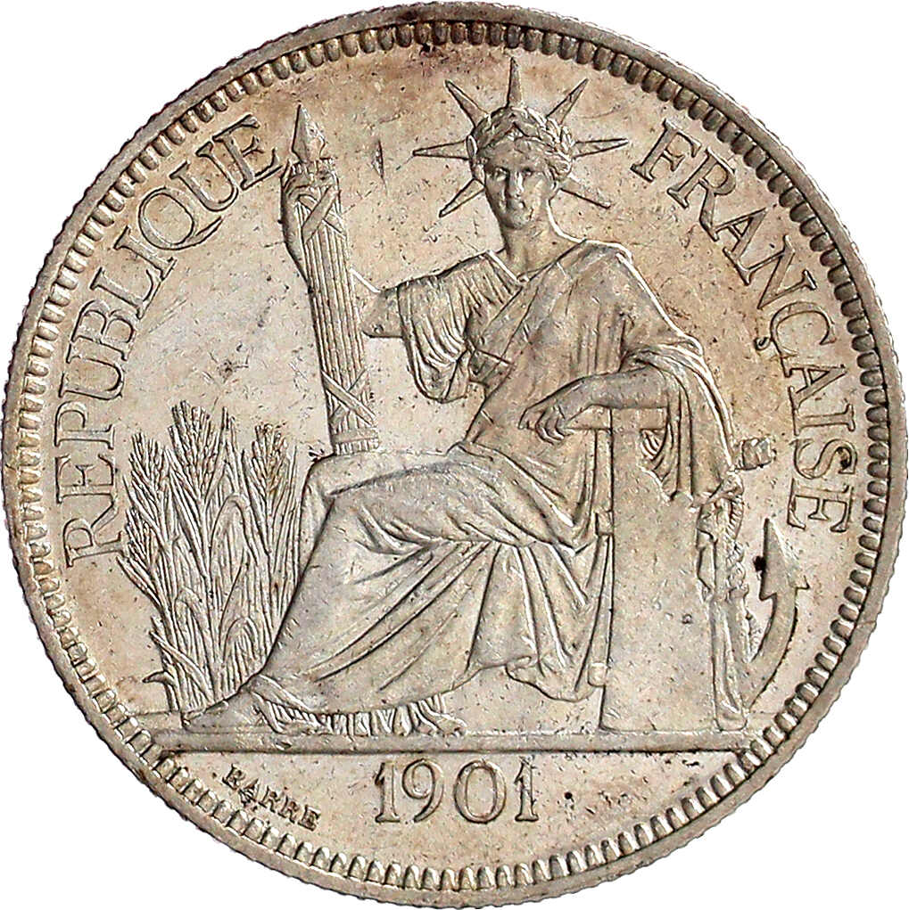 Piaster Los 3151 - Piaster 1901 A. Vorzüglich, - 170. Teutoburger Münzauktion ...