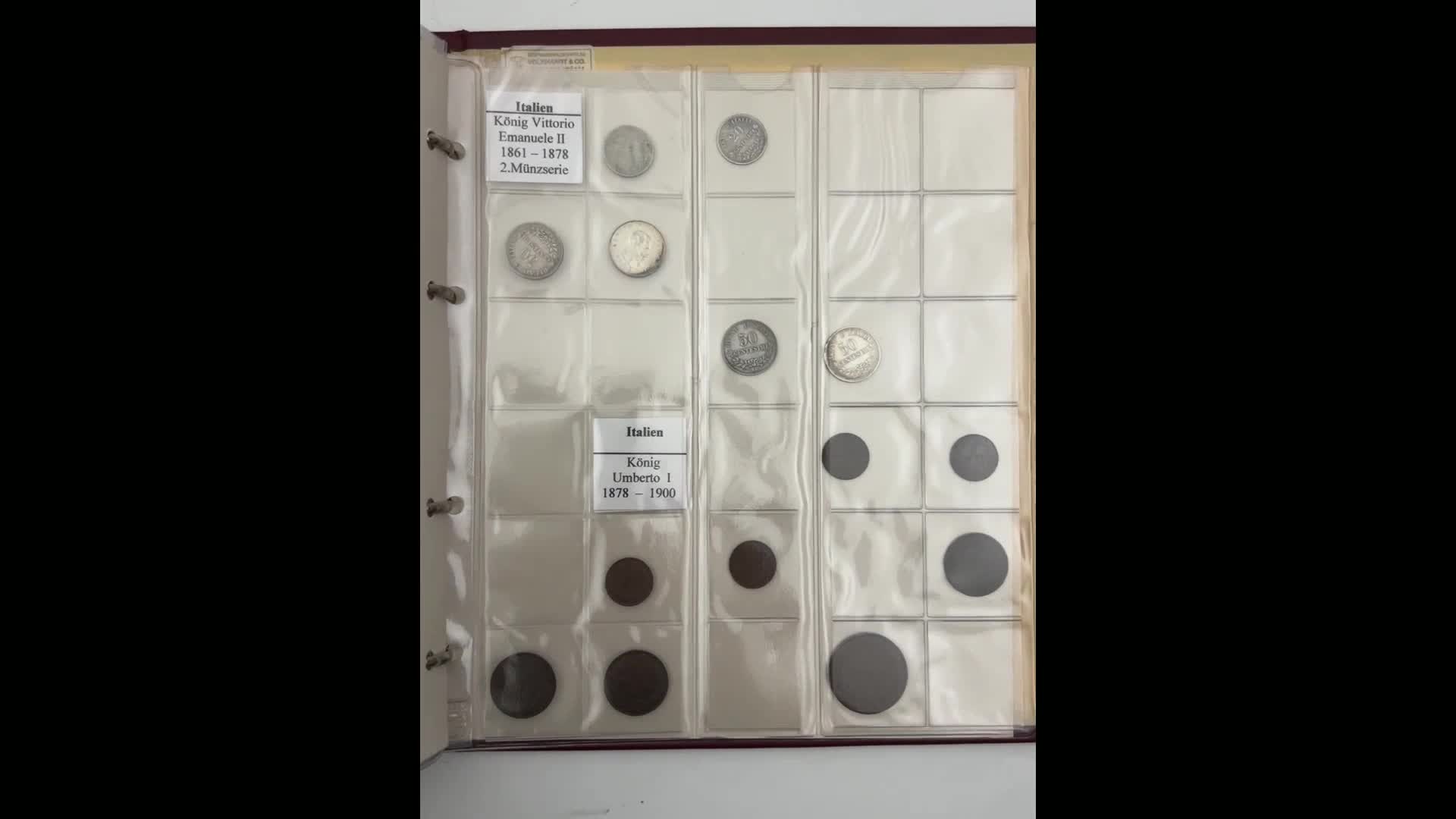 Kleine aber feine Sammlung aus 1809 bis 1900. 49 versch. Münzen von ...