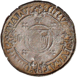 Doppelschilling 1522 mit Mzz. zwei Ringe. gutes vorzüglich, leichte ...