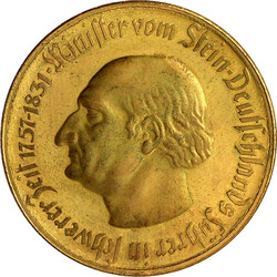 5 Millionen Mark "Dreizeiler" 1923, Freiherr vom Stein. ...