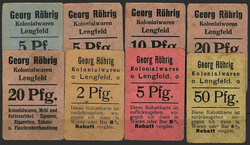 110.80.140: Banknotes - Germany - emergency money