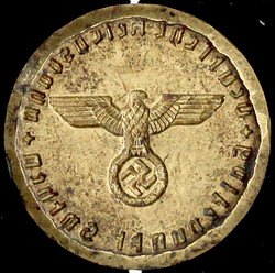 Petschaft, Messing, Deutsche Reichsbahn. Durchmesser 30 mm. ...