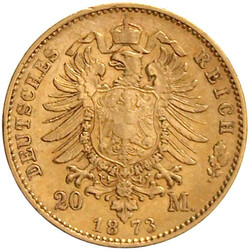 20 Mark 1873 H. gutes sehr schön