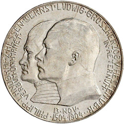 7780: Reichssilbermünzen J. 19-178, Hessen, Ernst Ludwig, 1892-1918