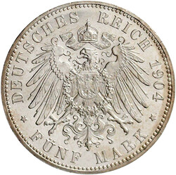 5 Mark 1904. Zum 400. Geburtstag. prägefrisch/fast Stempelglanz