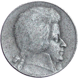 Zinkmedaille 1941 v. Tautenhayn, auf die Mozart-Woche des Deutschen ...