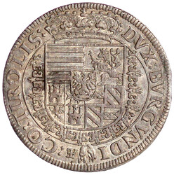 Reichstaler o.J. Hall. Harnisch mit 2 Reihen Ornamenten verziert, ...