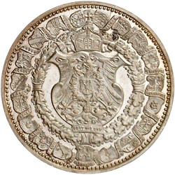 Silbermedaille 1894 von Lauer (Nürnberg) auf die Fertigstellung des ...