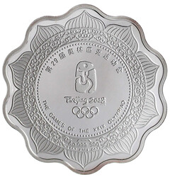 Silbermedaille 2008 zu den Olympischen Spielen in Beijing. ...