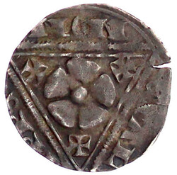 Pfennig o.J.(1290/1310) Lippstadt. Lippische Rose zwischen drei ...