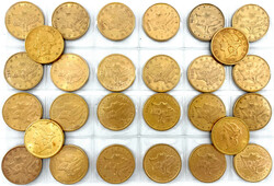 6889: Ausländische Goldmünzen und -medaillen, Vereinigte Staaten von Amerika, Unabhängigkeit, seit 1776