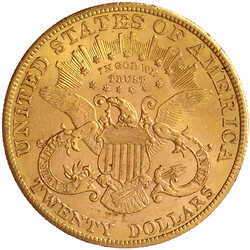20 Dollars 1900 S, San Francisco. Coroned Head. 33,43 g. 900/1000. ...