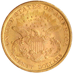 20 Dollars 1894, Philadelphia. Coroned Head. 33,43 g. 900/1000. ...