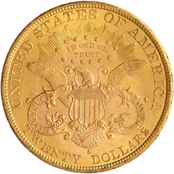 20 Dollars 1894 S, San Francisco. Coroned Head. 33,43 g. 900/1000. ...